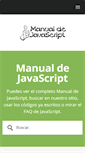 Mobile Screenshot of manualdejavascript.com